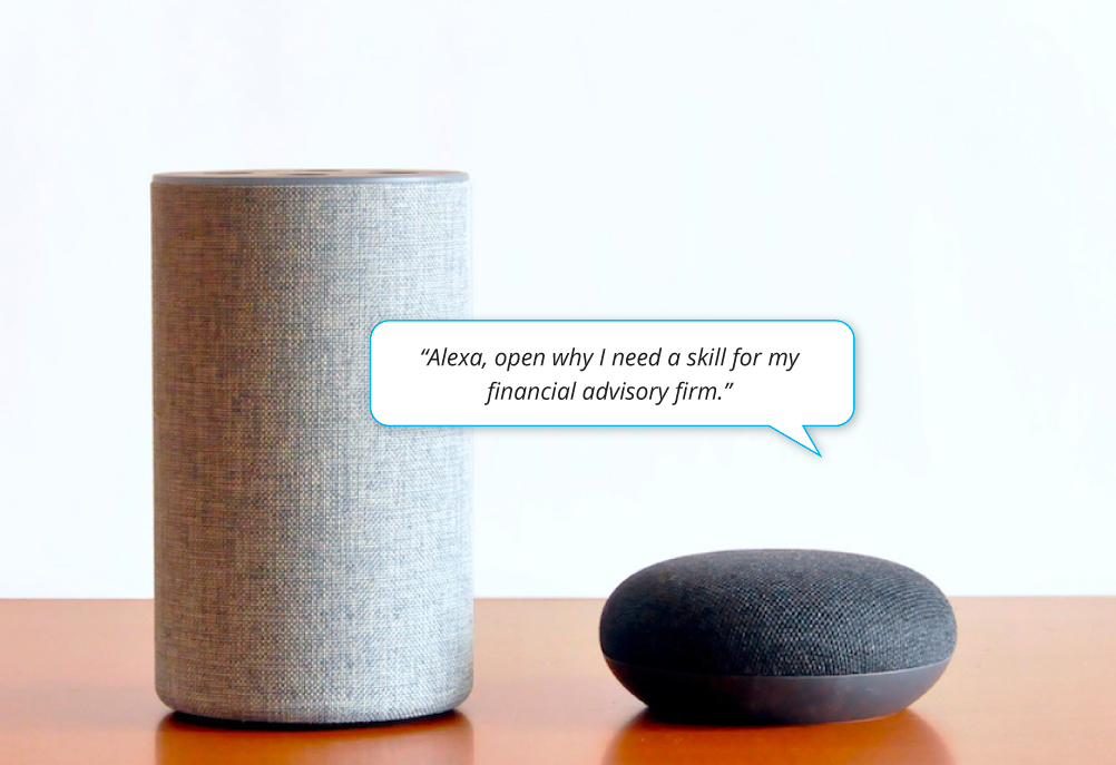 What can an Alexa Skill do for Your Financial Advisory Practice?